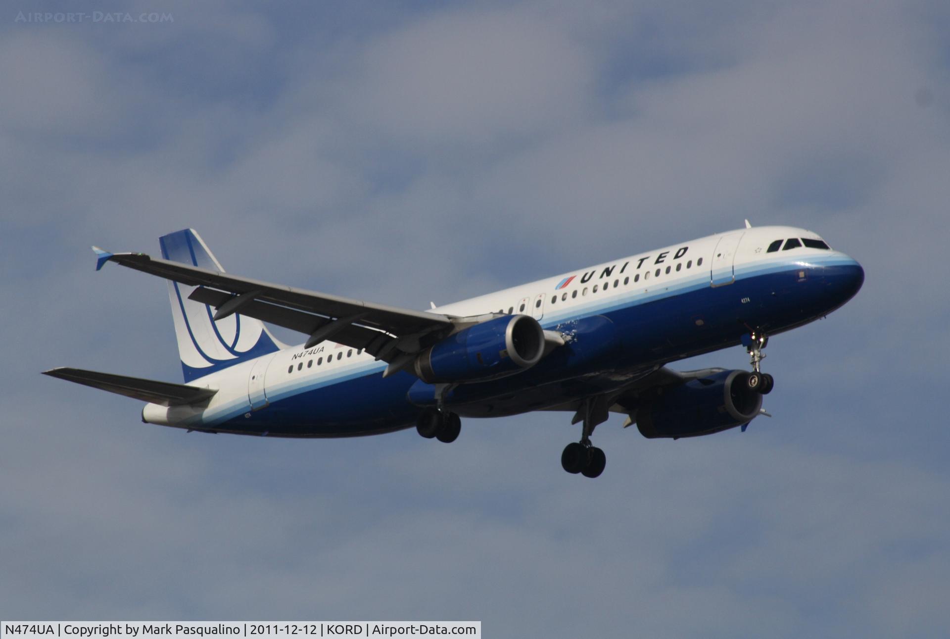 N474UA, 2001 Airbus A320-232 C/N 1475, Airbus A320