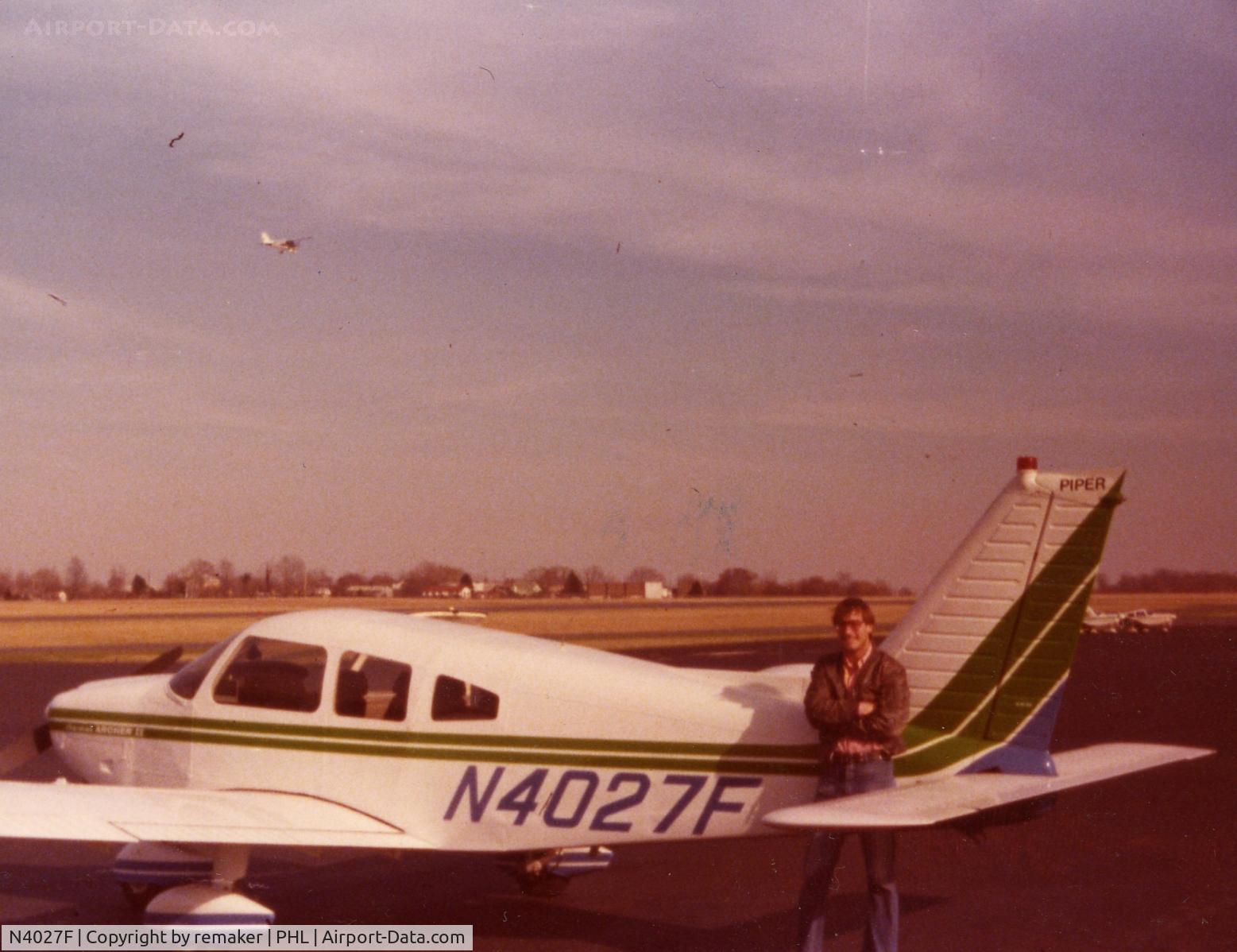 N4027F, 1976 Piper PA-28-181 C/N 28-7790001, Circa 1977, PHL