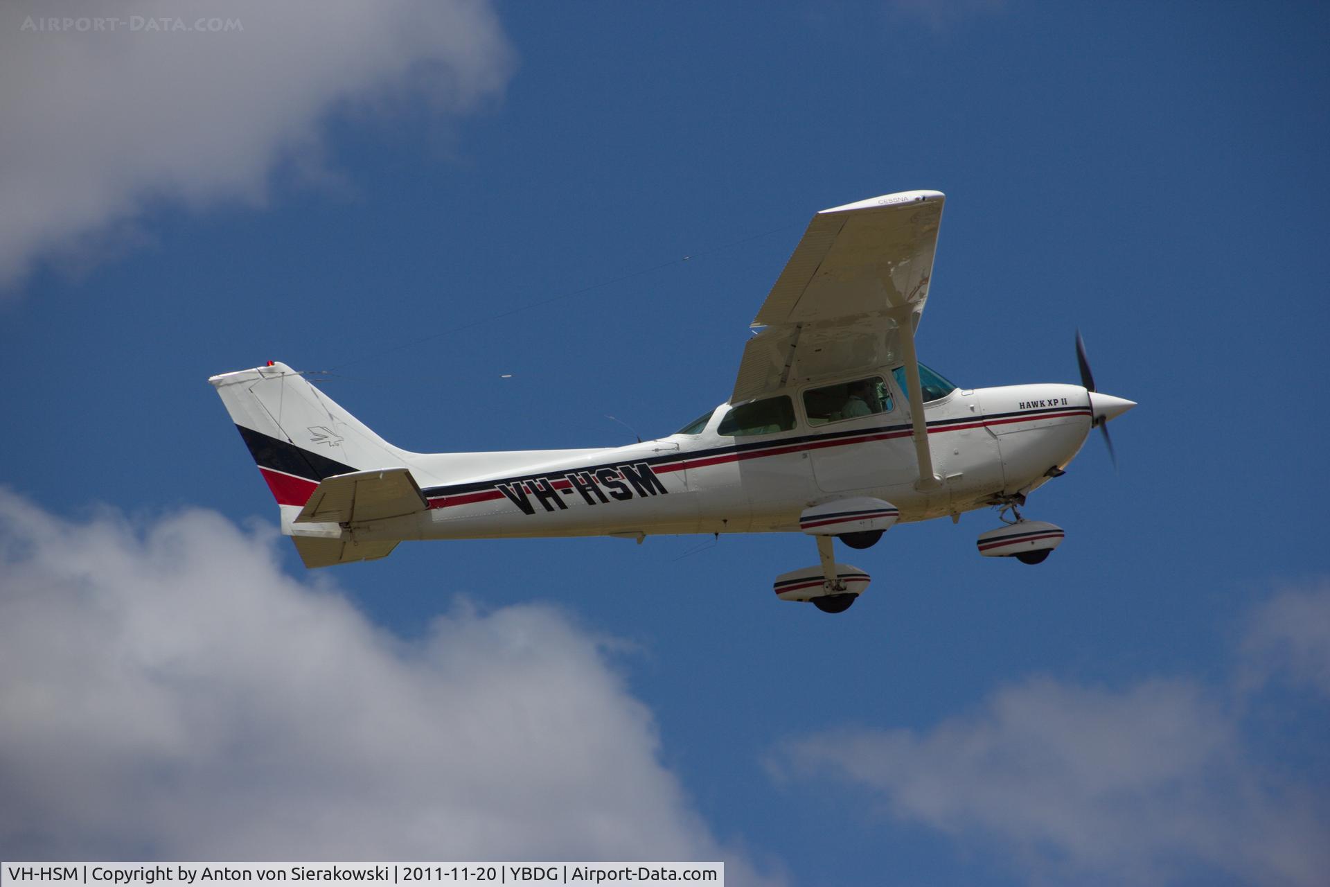 VH-HSM, Cessna R172K Hawk XP C/N R1723196, VH-HSM @ YBDG