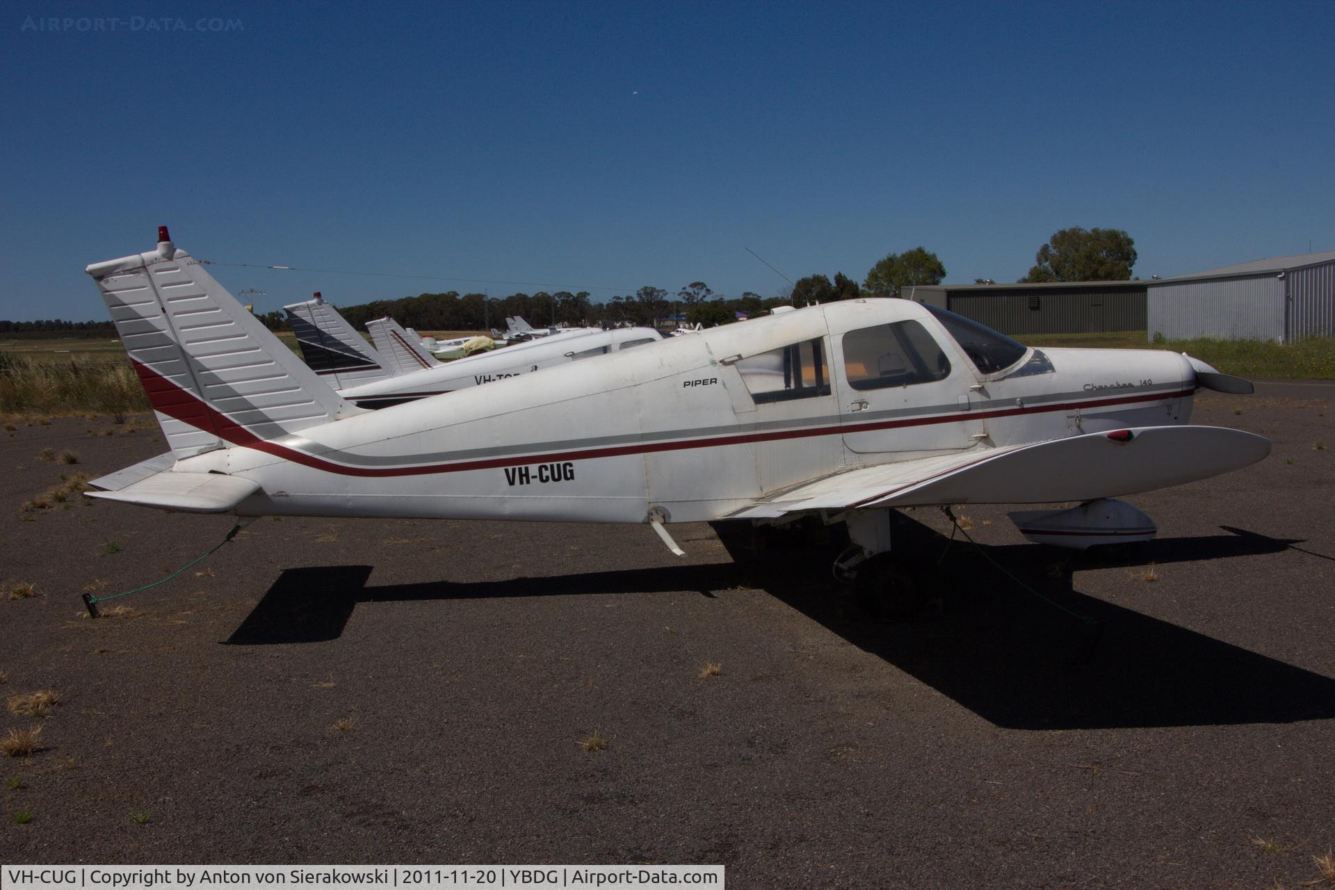 VH-CUG, 1967 Piper PA-28-140 Cherokee C/N 28-23308, VH-CUG @ YBDG