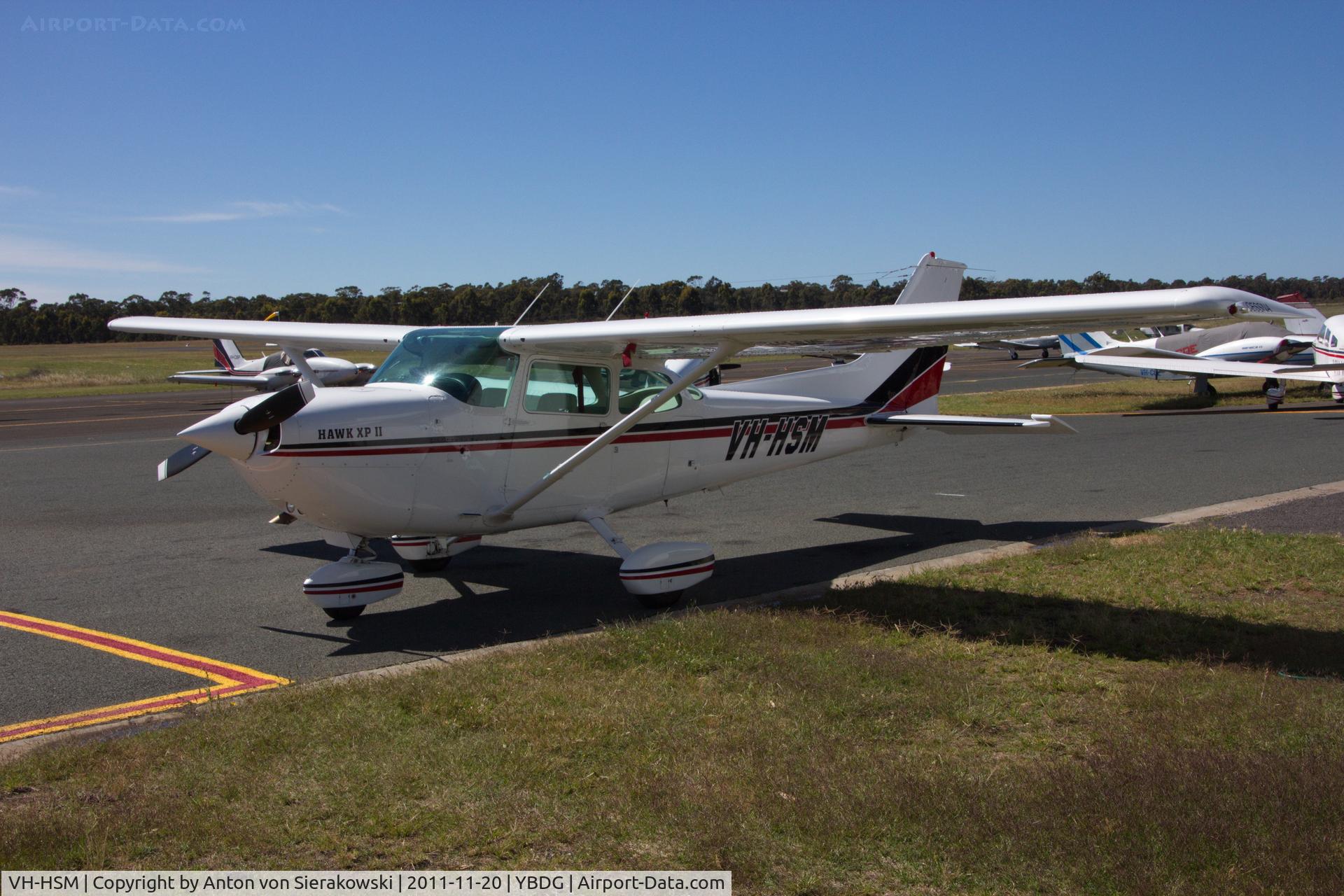 VH-HSM, Cessna R172K Hawk XP C/N R1723196, VH-HSM @ YBDG