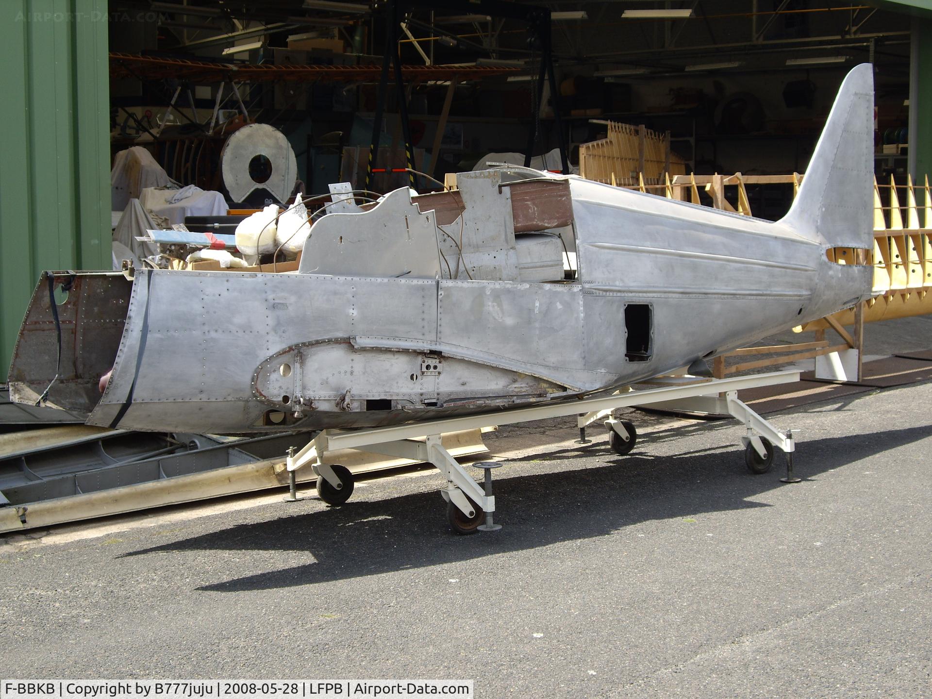 F-BBKB, Nord 1203 Norecrin III C/N 3, temporaly store at Mémorial Flighy association at Dugny