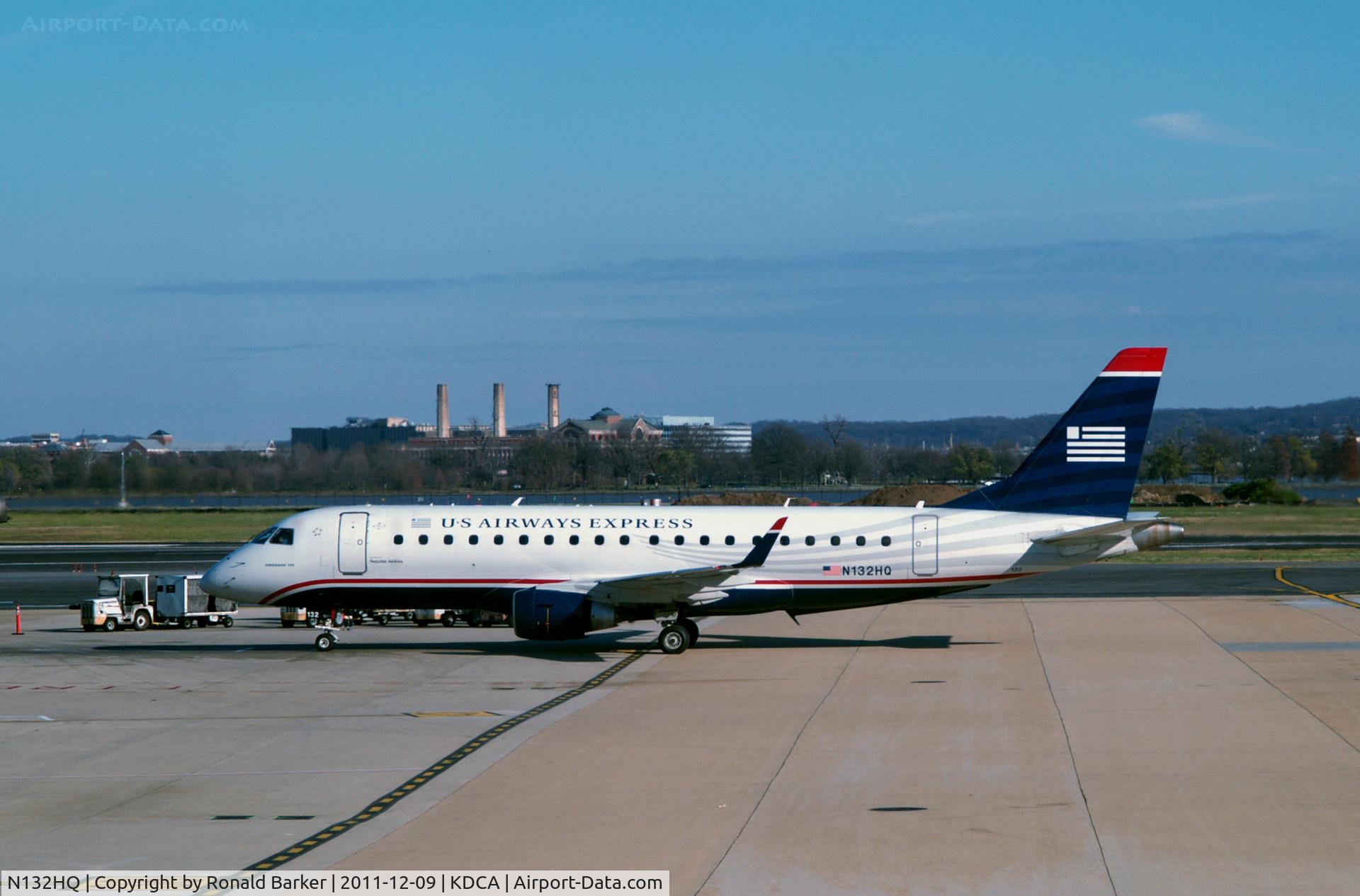 N132HQ, 2008 Embraer 175LR (ERJ-170-200LR) C/N 17000216, DCA, VA
