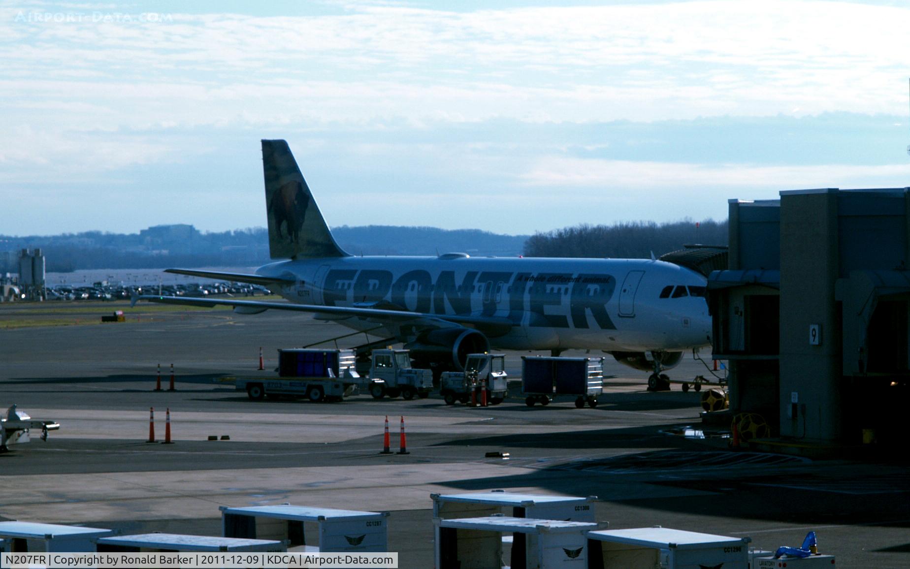 N207FR, 2010 Airbus A320-214 C/N 4307, DCA, VA