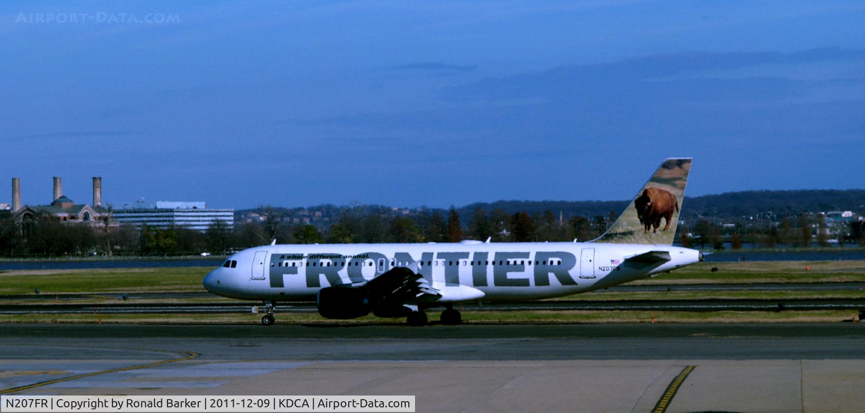 N207FR, 2010 Airbus A320-214 C/N 4307, DCA, VA