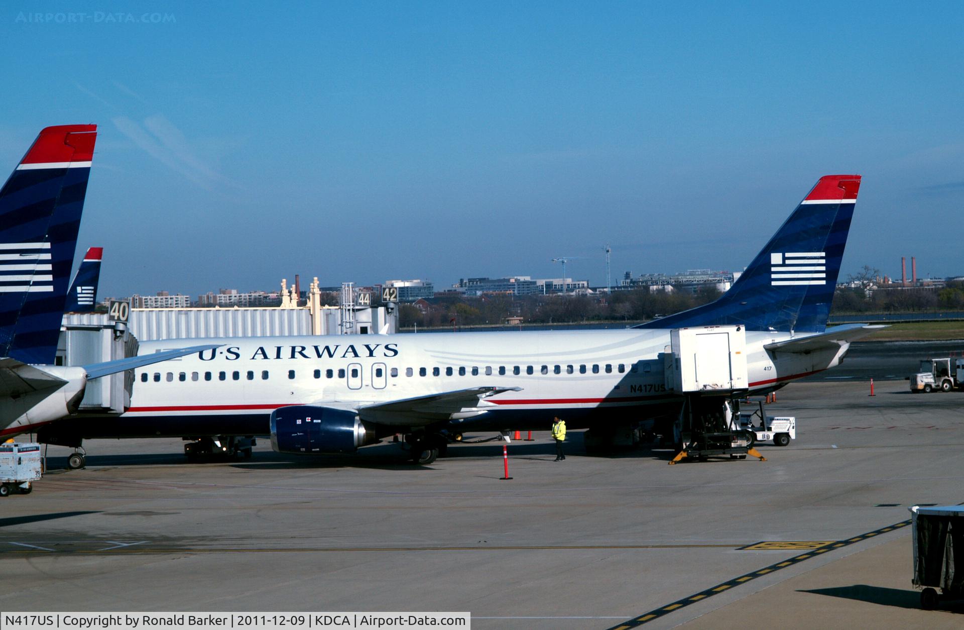 N417US, 1989 Boeing 737-401 C/N 23984, DCA, VA