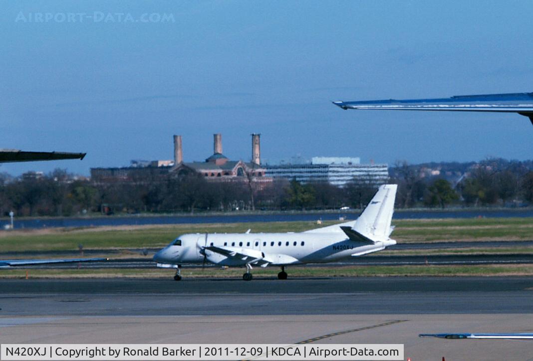 N420XJ, 1997 Saab 340B+ C/N 340B-420, DCA, VA