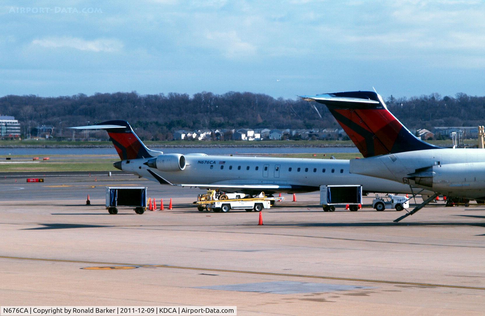 N676CA, 2007 Bombardier CRJ-900ER (CL-600-2D24) C/N 15127, DCA, VA