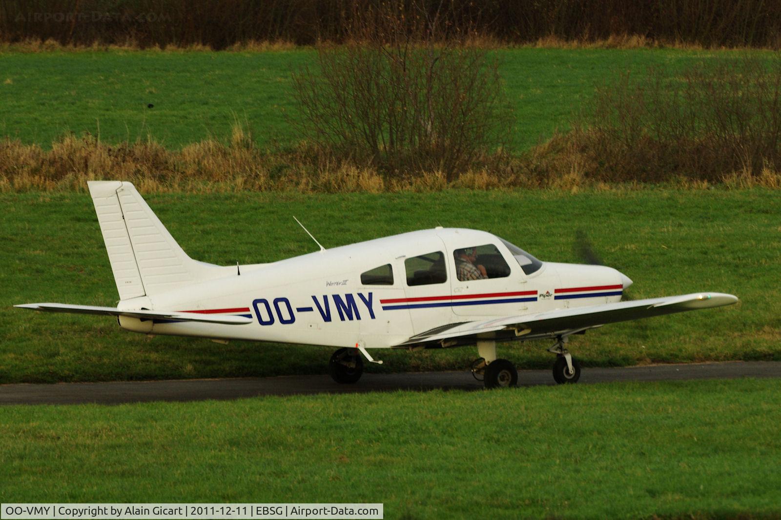 OO-VMY, 2007 Piper PA-28-161 C/N 2842287, Before take-off
