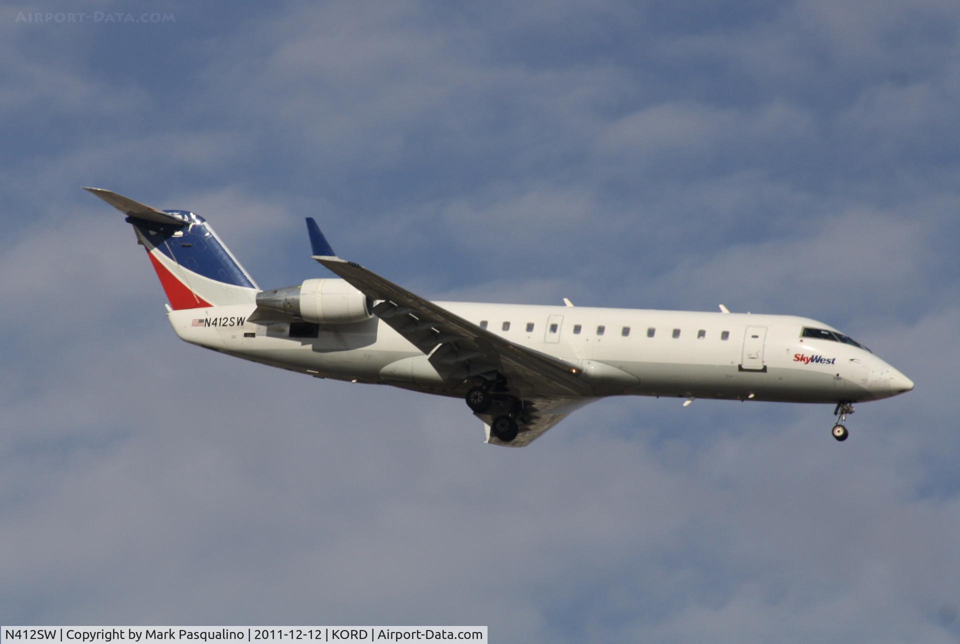 N412SW, 1995 Canadair CRJ-200ER (CL-600-2B19) C/N 7101, CL-600-2B19