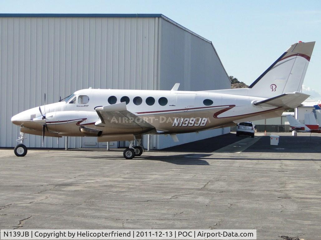 N139JB, 1979 Beech B100 King Air C/N BE-81, Parked by the eastside hangers across from Howard Aviation