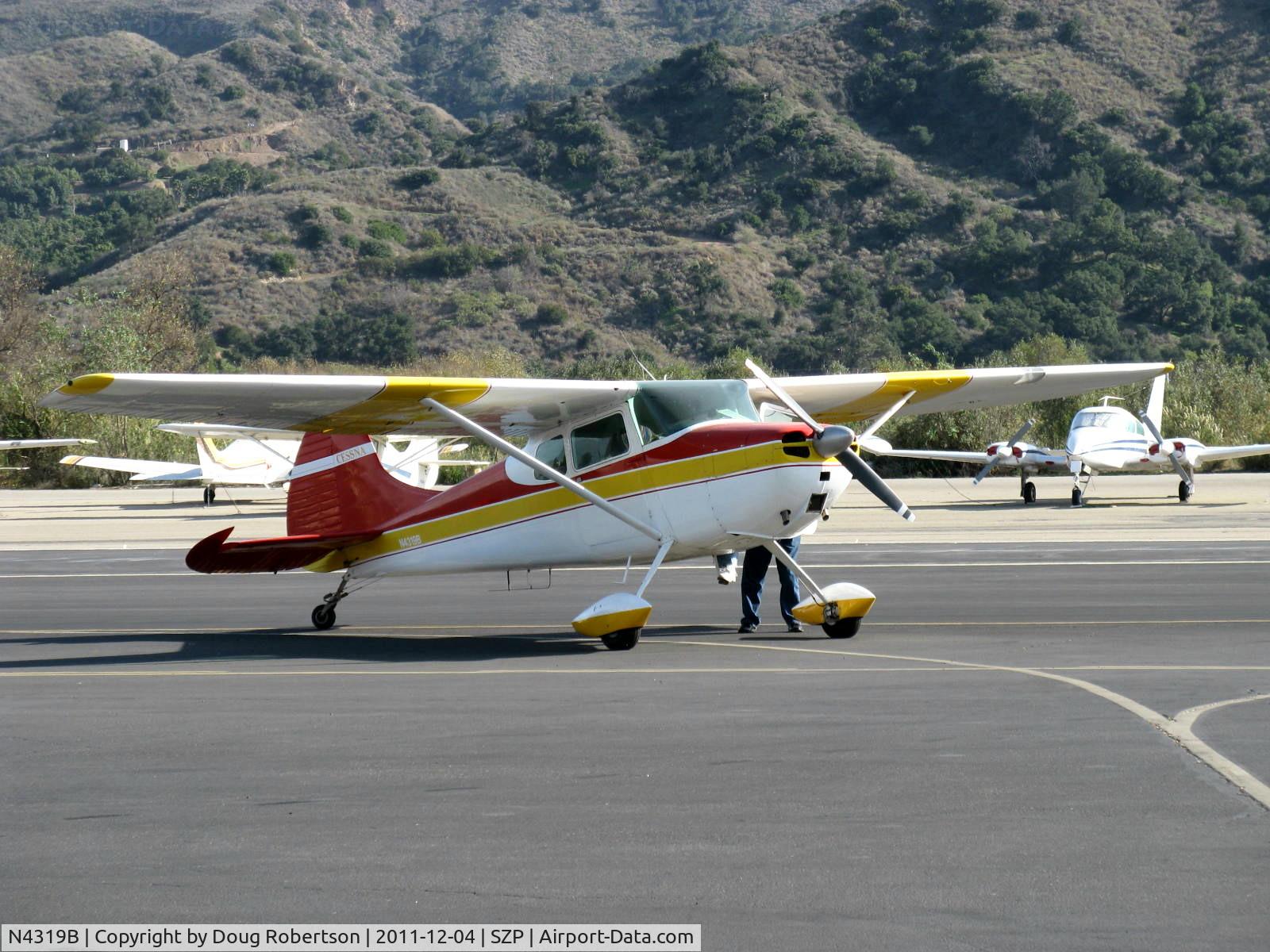 N4319B, 1955 Cessna 170B C/N 26663, 1955 Cessna 170B, Continental O-300 145 Hp