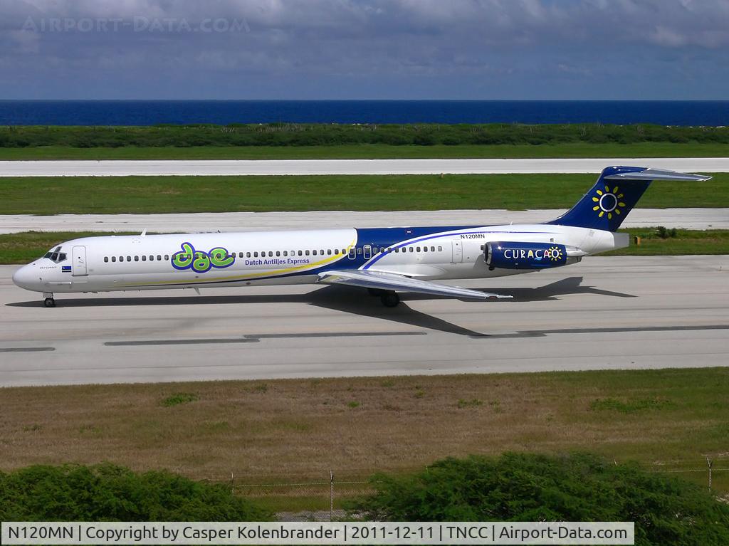 N120MN, 1992 McDonnell Douglas MD-83 C/N 53120, Dutch Antilles Express - DAE