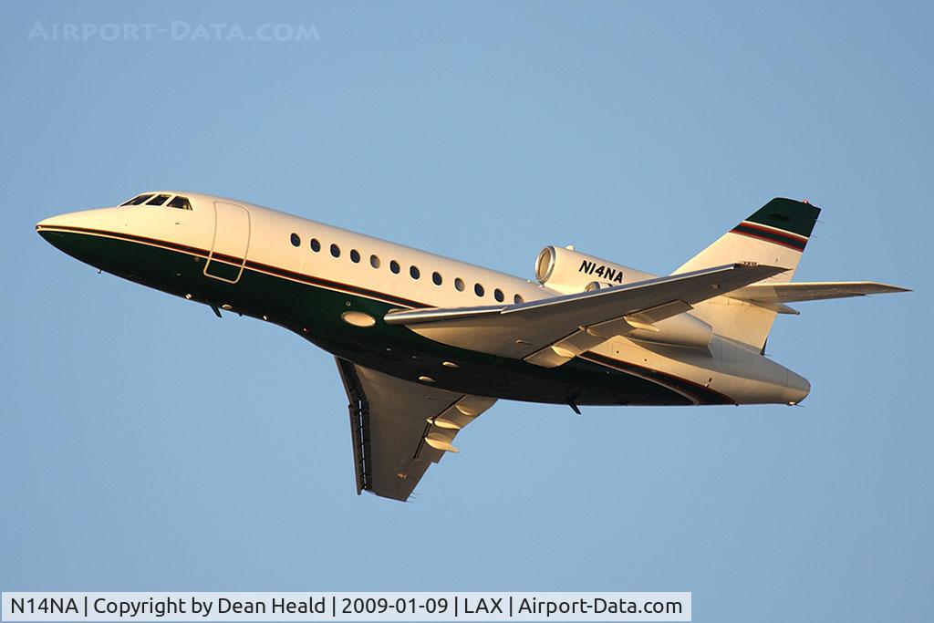 N14NA, 1992 Dassault Falcon 900 C/N 124, Anschutz Corporation 1992 Dassault Falcon 900 N14NA climbing out from RWY 25L.
