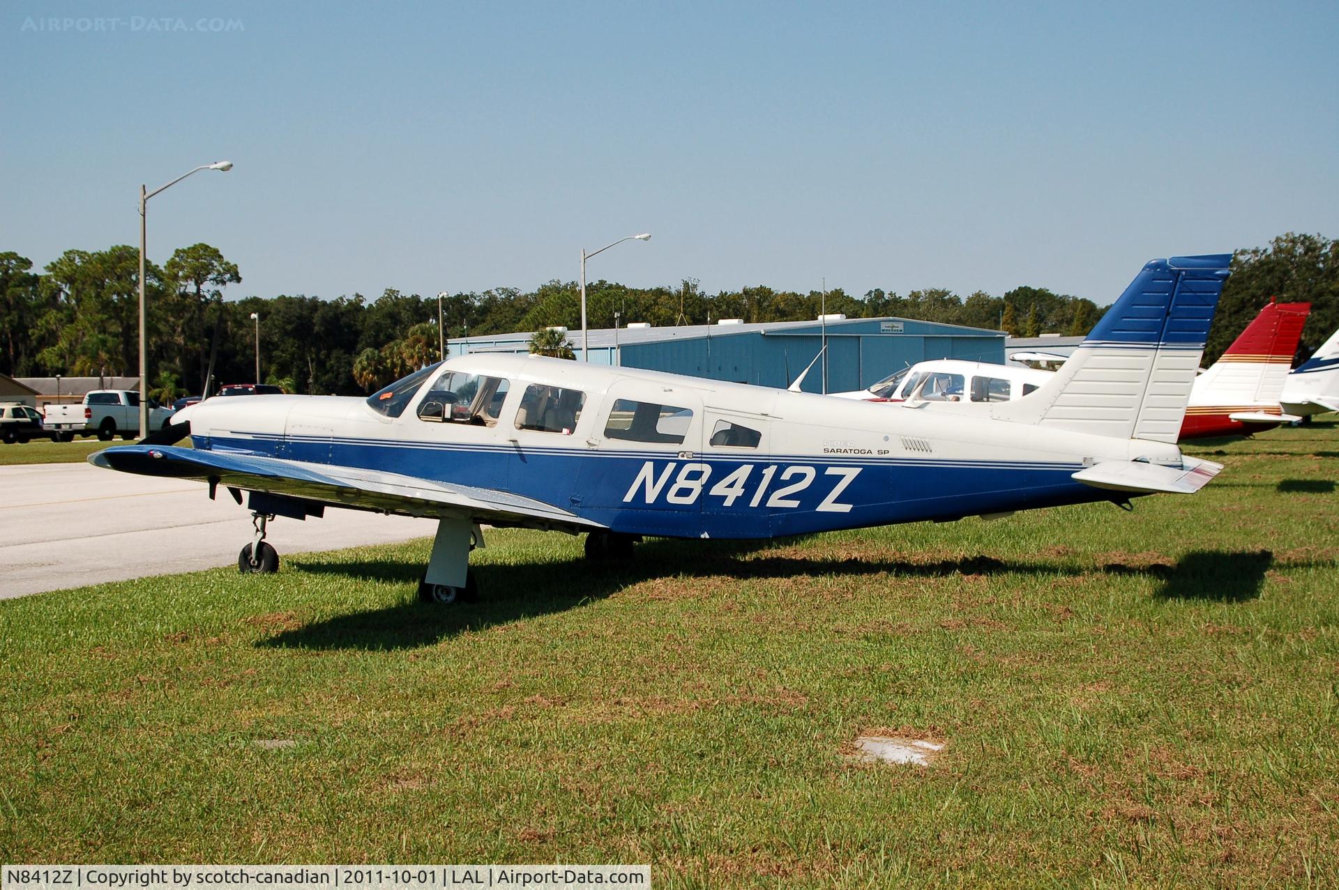 N8412Z, 1981 Piper PA-32R-301 Saratoga C/N 32R-8113086, 1981 Piper PA-32R-301 N8412Z at Lakeland Linder Regional Airport, Lakeland, FL