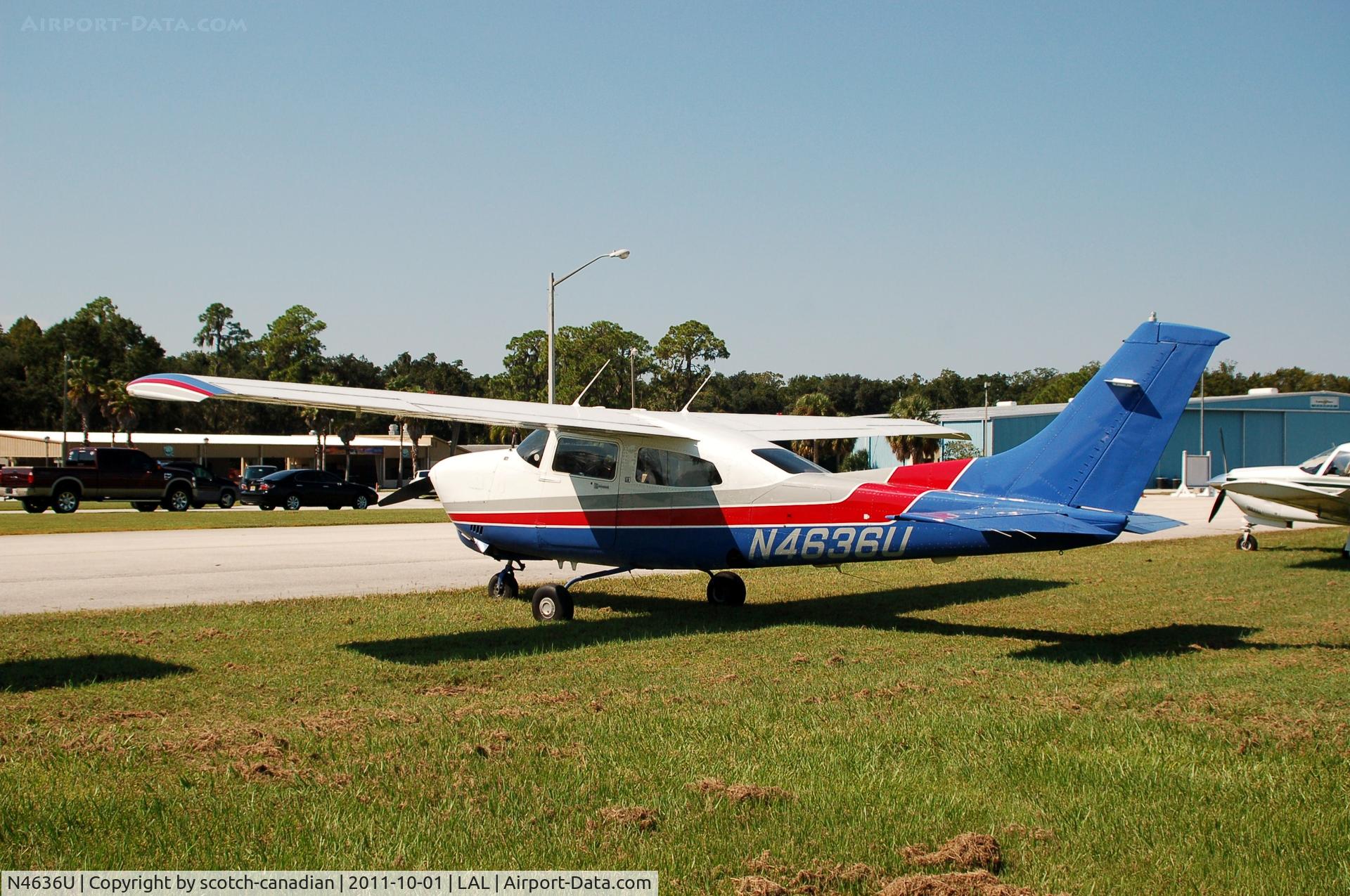N4636U, 1983 Cessna 210N Centurion C/N 21064794, 1983 Cessna 210N N4636U at Lakeland Linder Regional Airport, Lakeland, FL