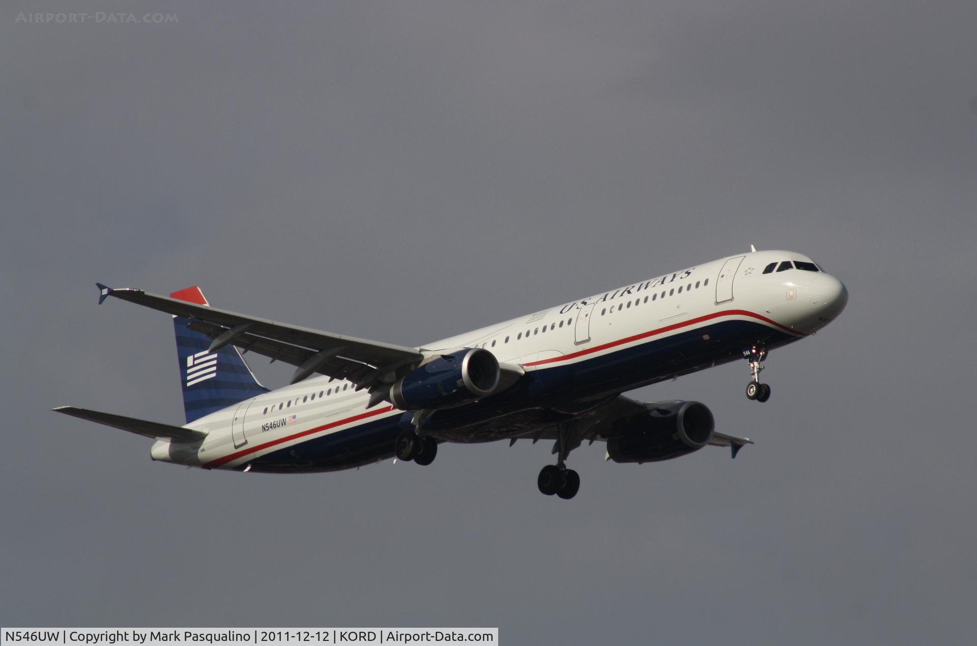 N546UW, 2011 Airbus A321-231 C/N 4885, Airbus A321