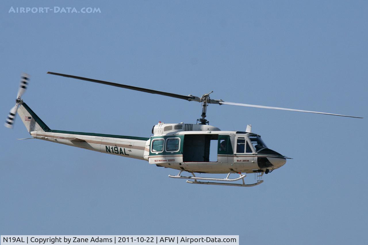 N19AL, 1974 Bell 205B C/N 30166, At the 2011 Alliance Airshow - Fort Worth, TX