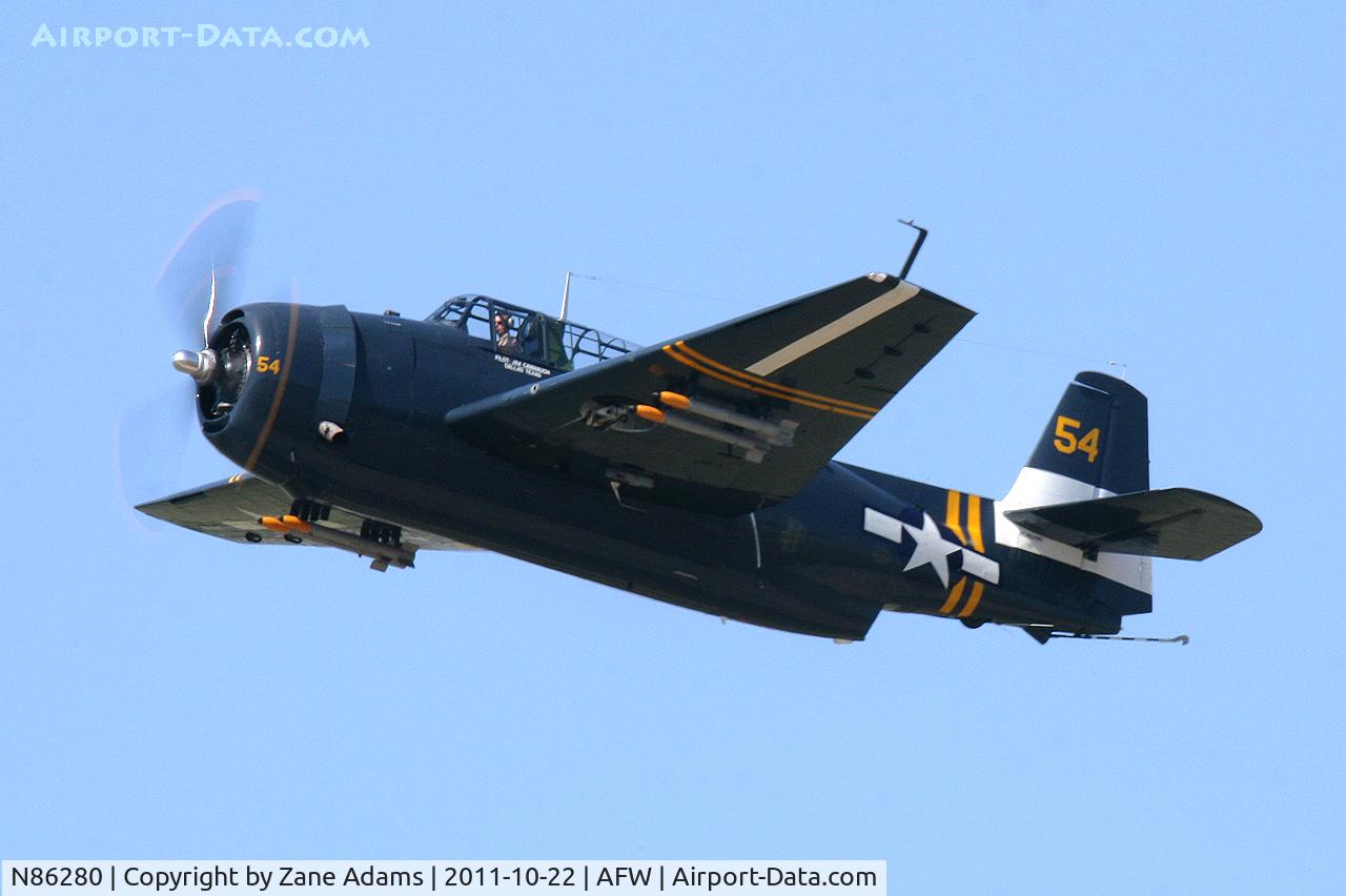 N86280, Grumman TBM-3E Avenger C/N 86280, At the 2011 Alliance Airshow - Fort Worth, TX