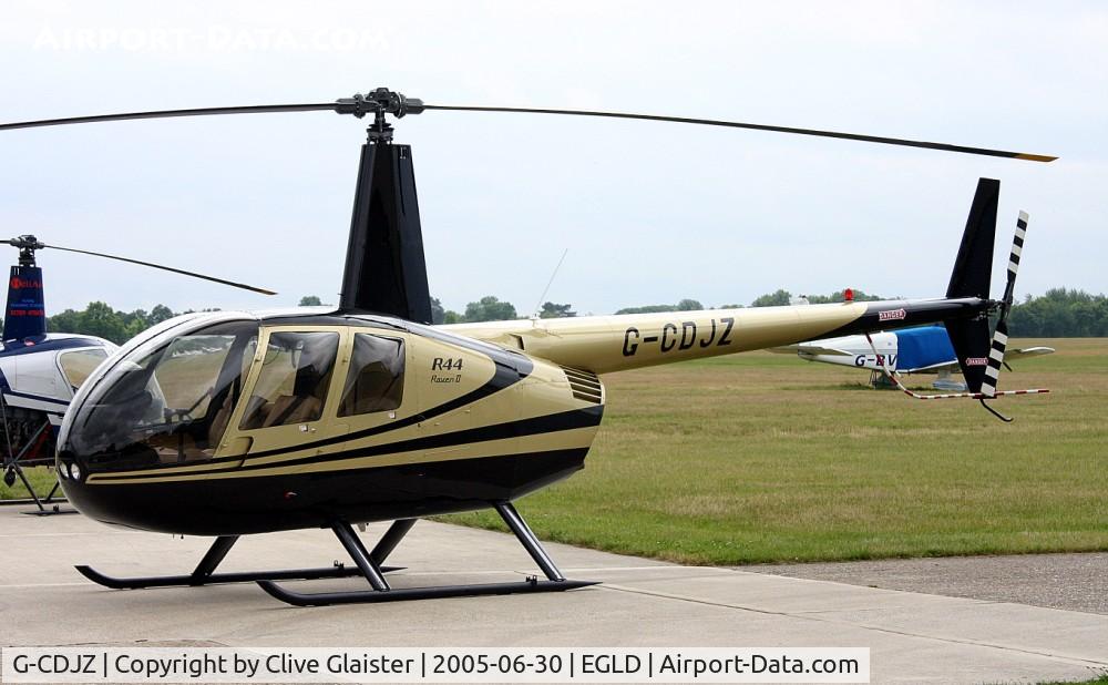 G-CDJZ, 2005 Robinson R44 Raven II C/N 10743, Ex: G-CDJZ canx re-registered G-GBEN 20.6.2007 > canx re-registered G-OHAM 24.7.2009