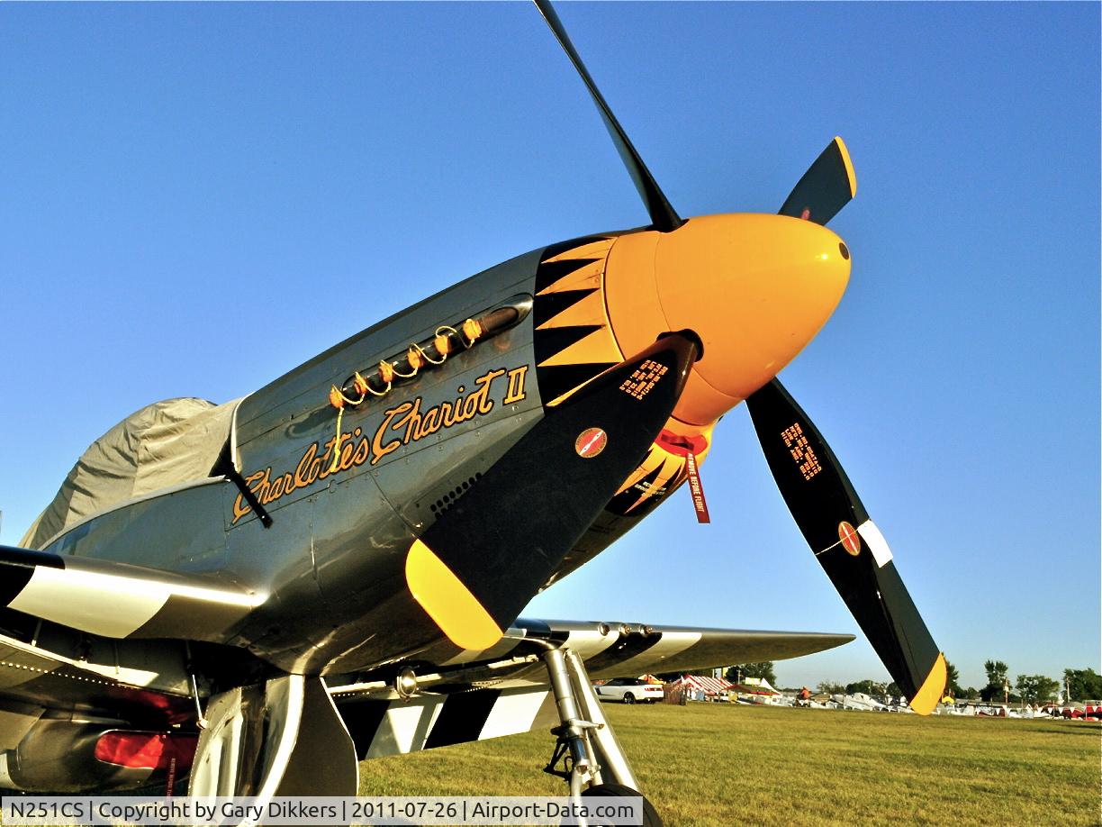 N251CS, North American F-51D Mustang C/N 44-74977N, AirVenture 2011