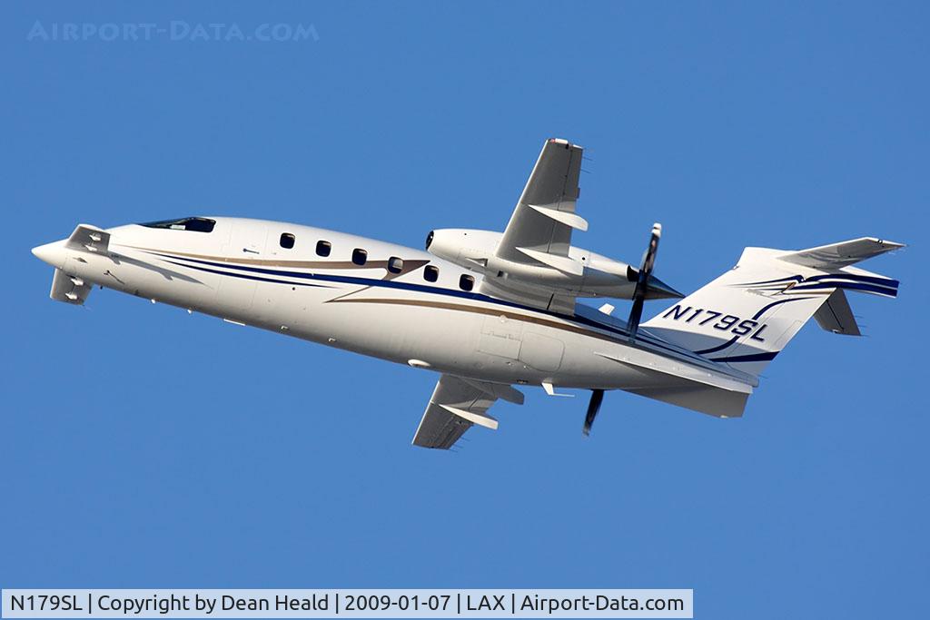 N179SL, 2008 Piaggio P-180 Avanti C/N 1170, Midsouth Services, Inc (Avantair) 2008 Piaggio P-180 Avanti N179SL climbing out from RWY 25L.