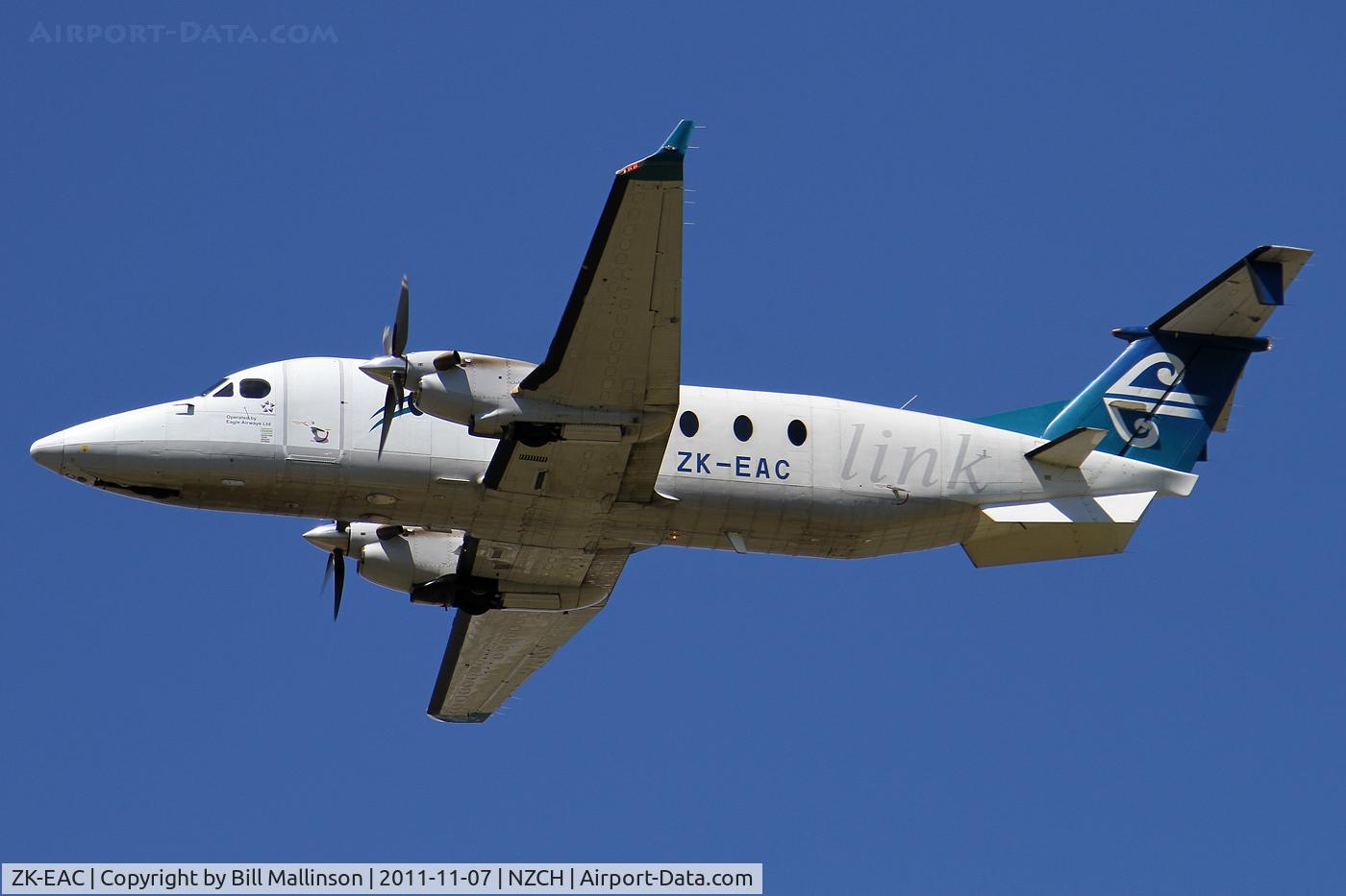 ZK-EAC, 2001 Raytheon 1900D C/N UE-426, away off from 02
