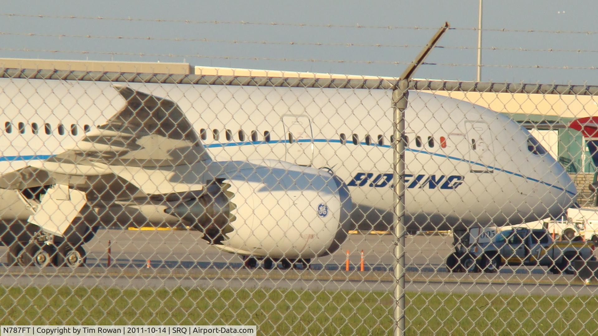 N787FT, 2010 Boeing 787-8 Dreamliner C/N 40694, At Sarasota/Bradenton Airport Florida