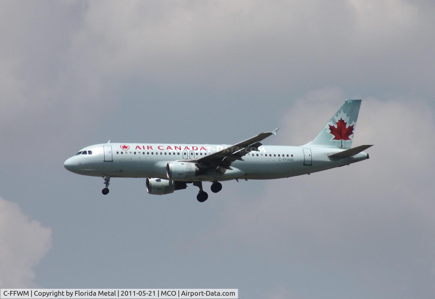 C-FFWM, 1991 Airbus A320-211 C/N 154, Air Canada A320