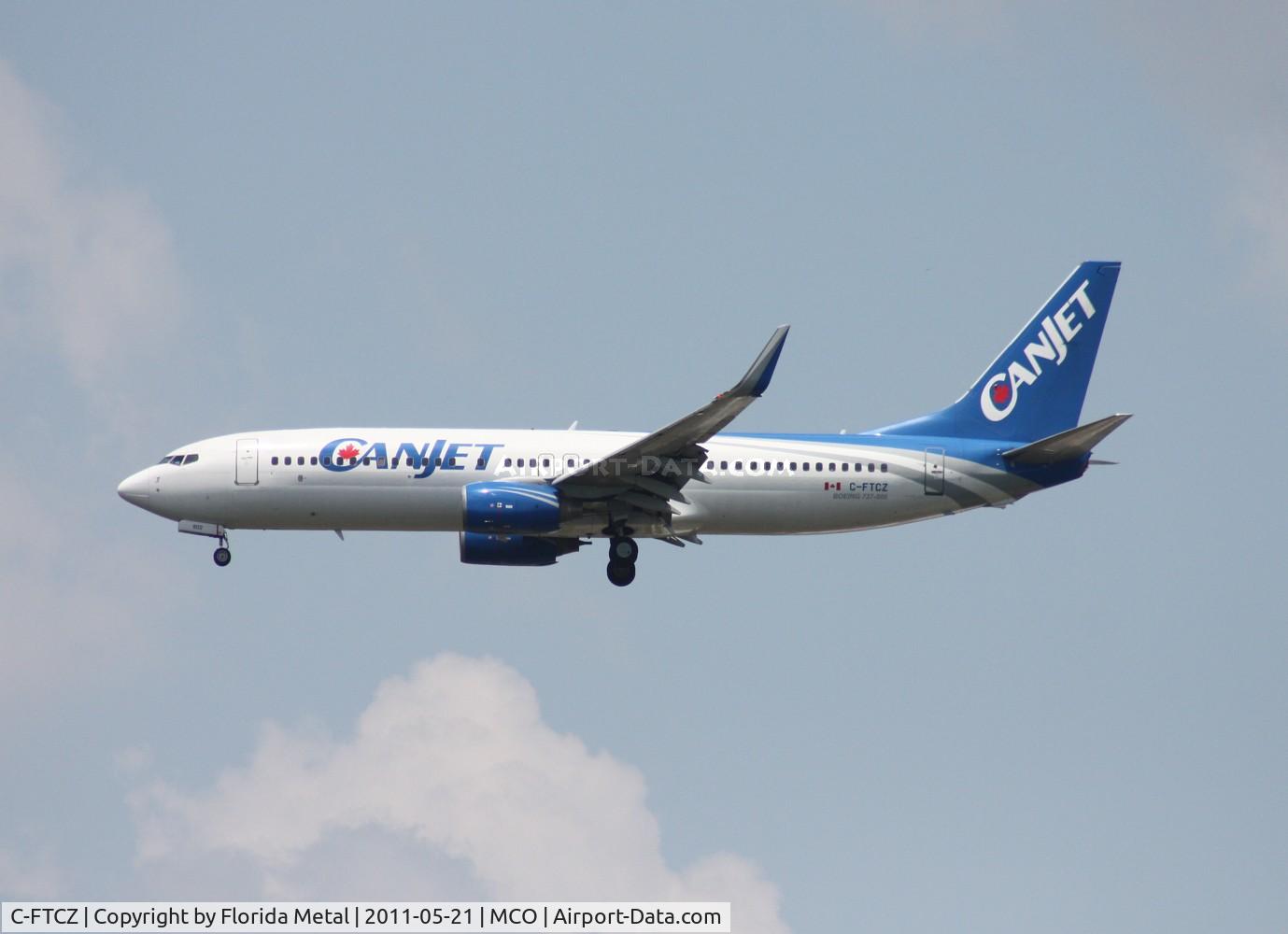 C-FTCZ, 2000 Boeing 737-8AS C/N 29923, Canjet 737-800
