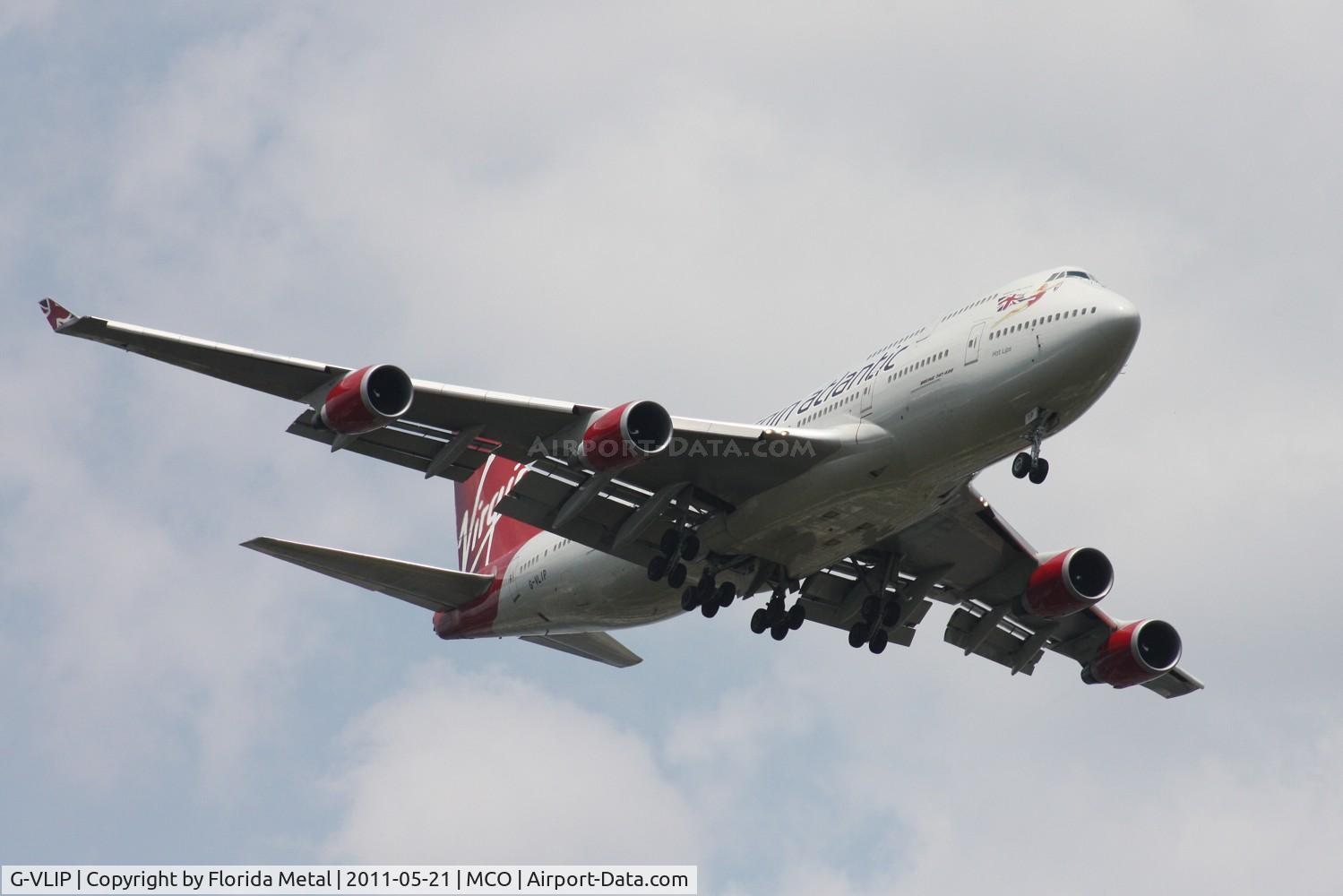 G-VLIP, 2001 Boeing 747-443 C/N 32338, Virgin Atlantic 747