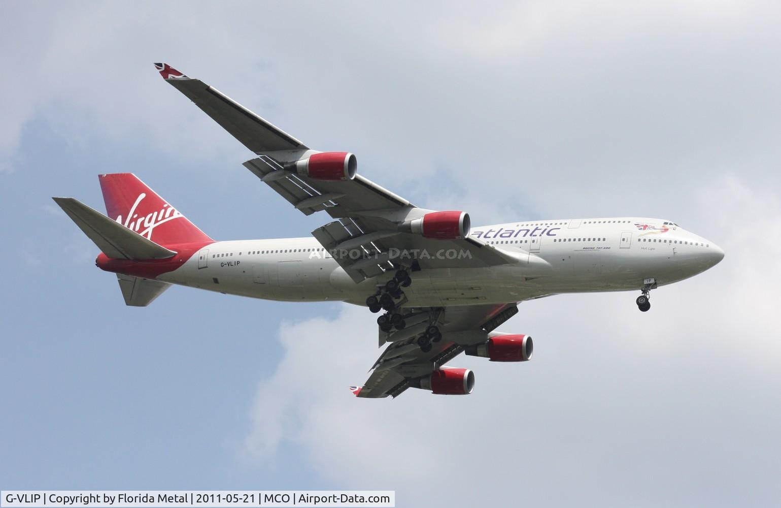 G-VLIP, 2001 Boeing 747-443 C/N 32338, Virgin 747-400
