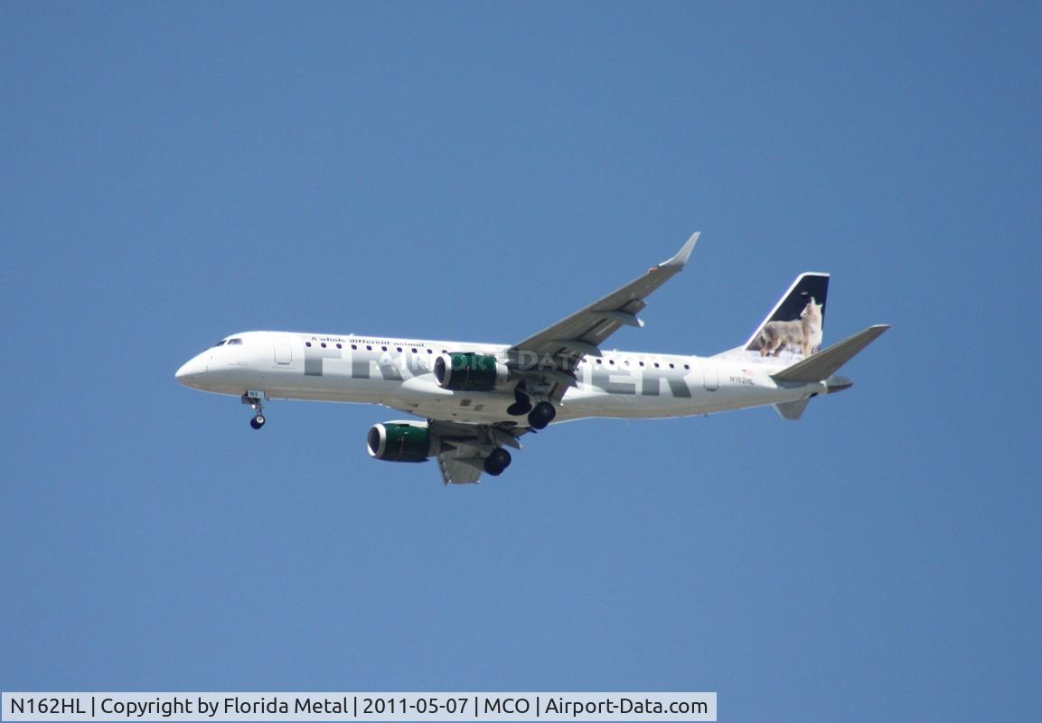 N162HL, 2008 Embraer 190AR (ERJ-190-100IGW) C/N 19000231, Casey the Coyote