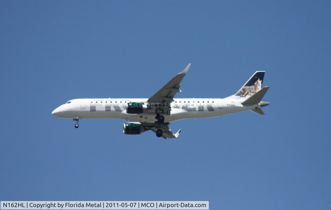 N162HL, 2008 Embraer 190AR (ERJ-190-100IGW) C/N 19000231, Casey the Coyote