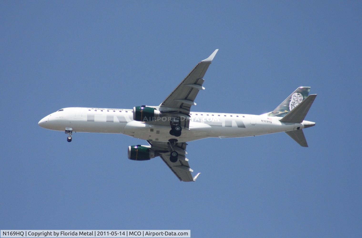 N169HQ, 2008 Embraer 190AR (ERJ-190-100IGW) C/N 19000188, Ollie the Gray owl