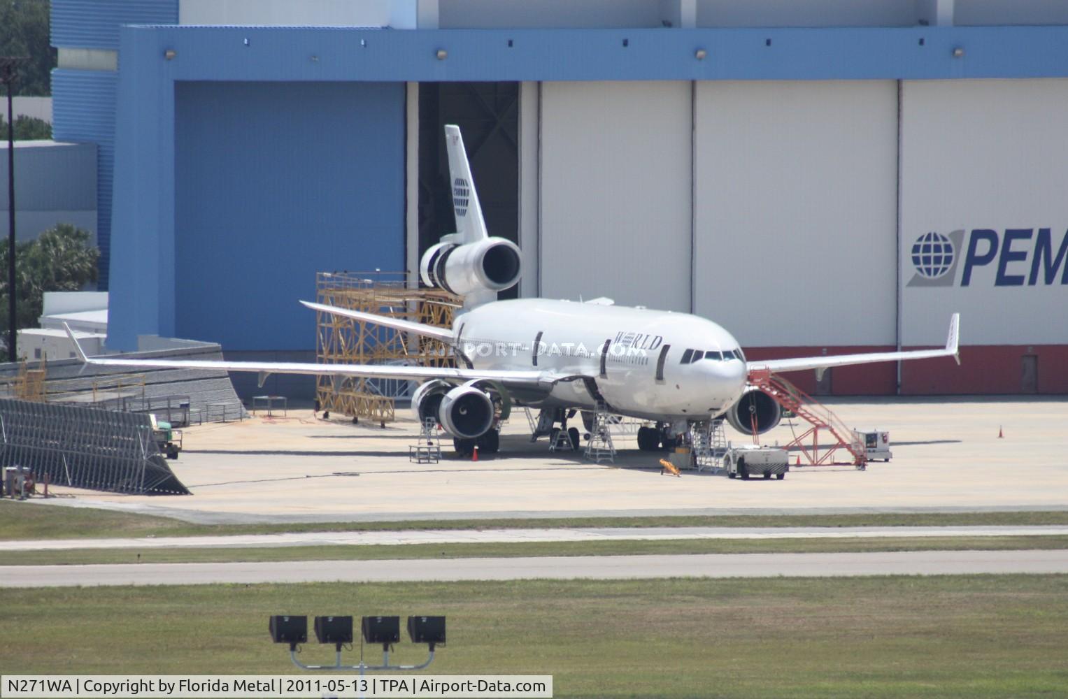 N271WA, 1992 McDonnell Douglas MD-11 C/N 48518, World Airways