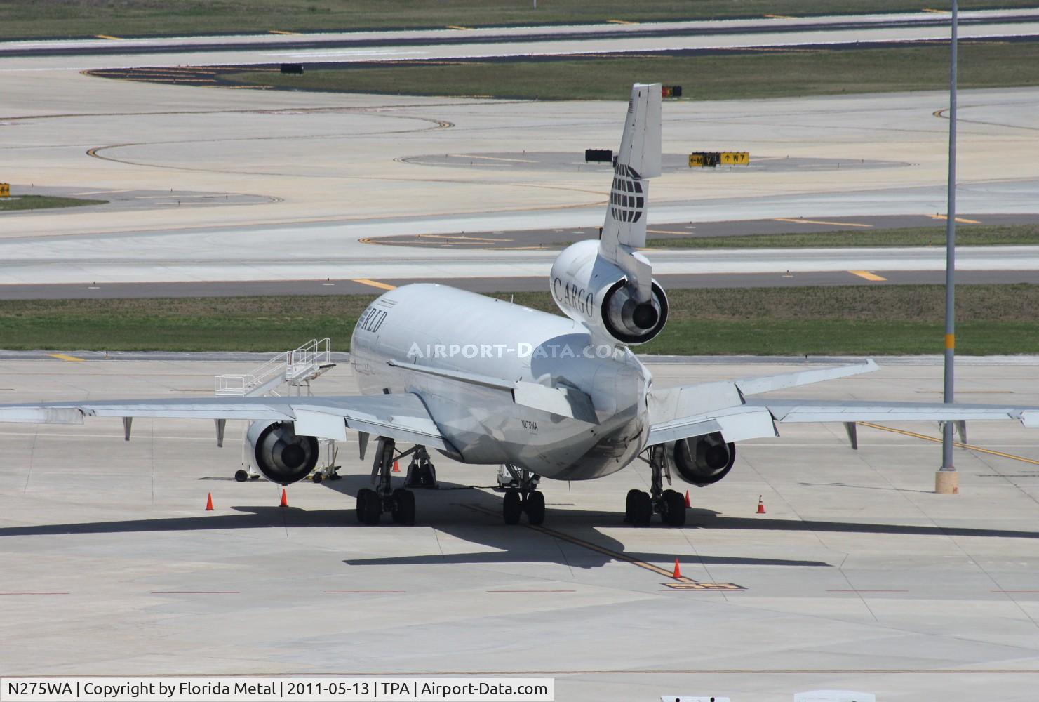 N275WA, 1995 McDonnell Douglas MD-11CF C/N 48631, World Cargo MD-11F