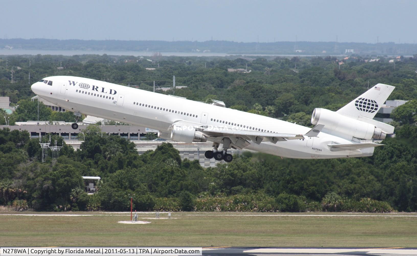 N278WA, 1996 McDonnell Douglas MD-11 C/N 48746, World MD-11