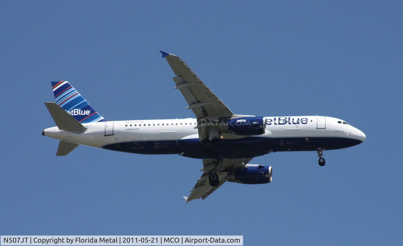 N507JT, 2000 Airbus A320-232 C/N 1240, Blue Crew