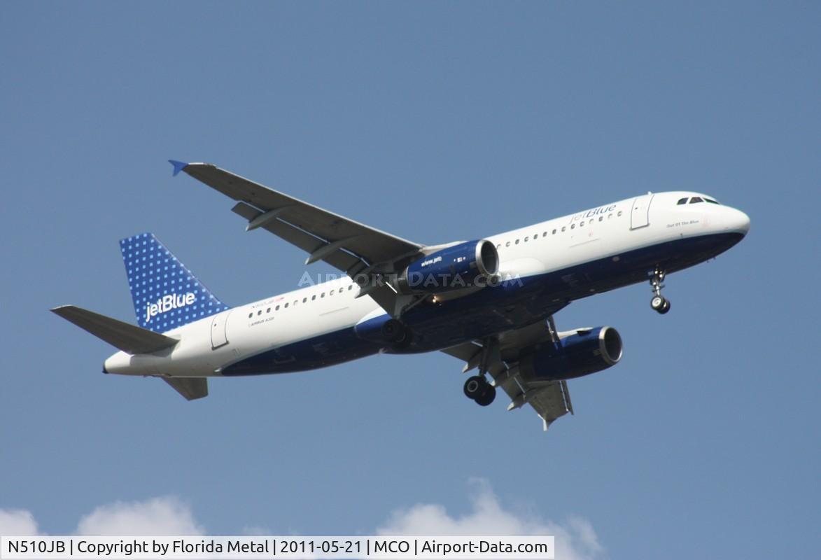 N510JB, 2000 Airbus A320-232 C/N 1280, 