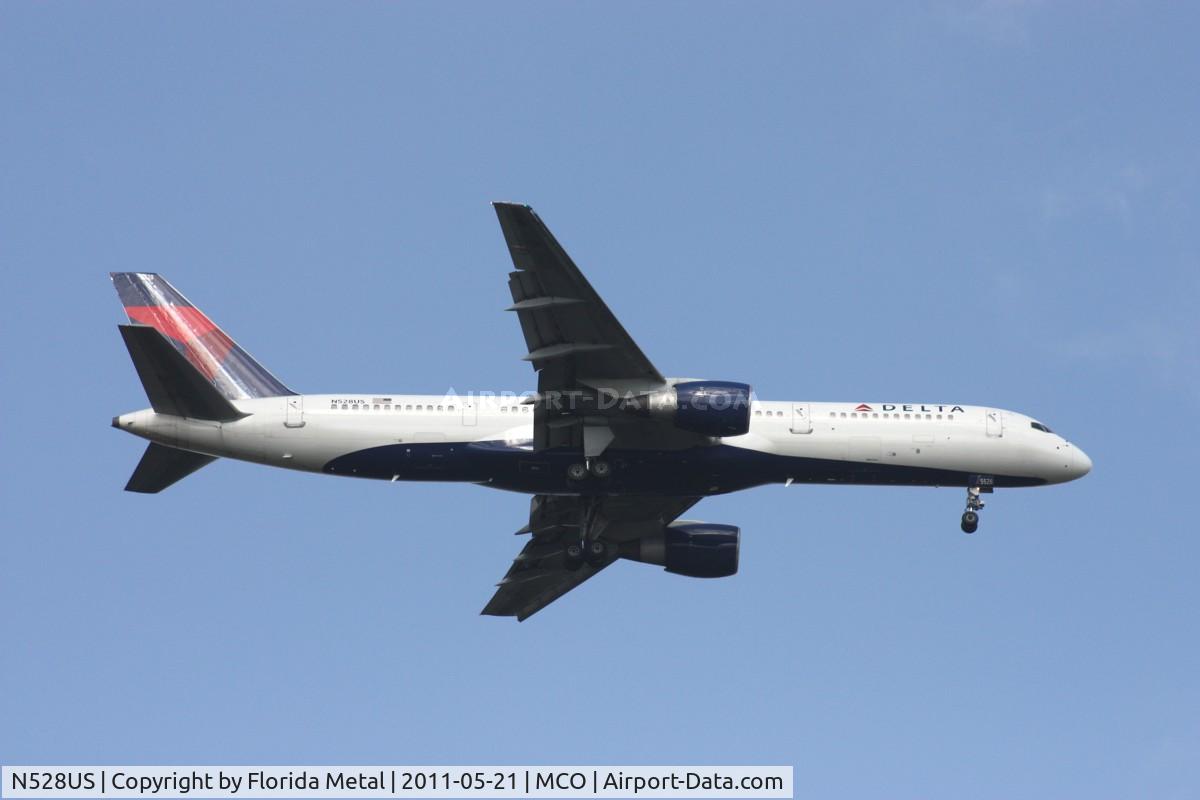 N528US, 1987 Boeing 757-251 C/N 23843, Delta 757