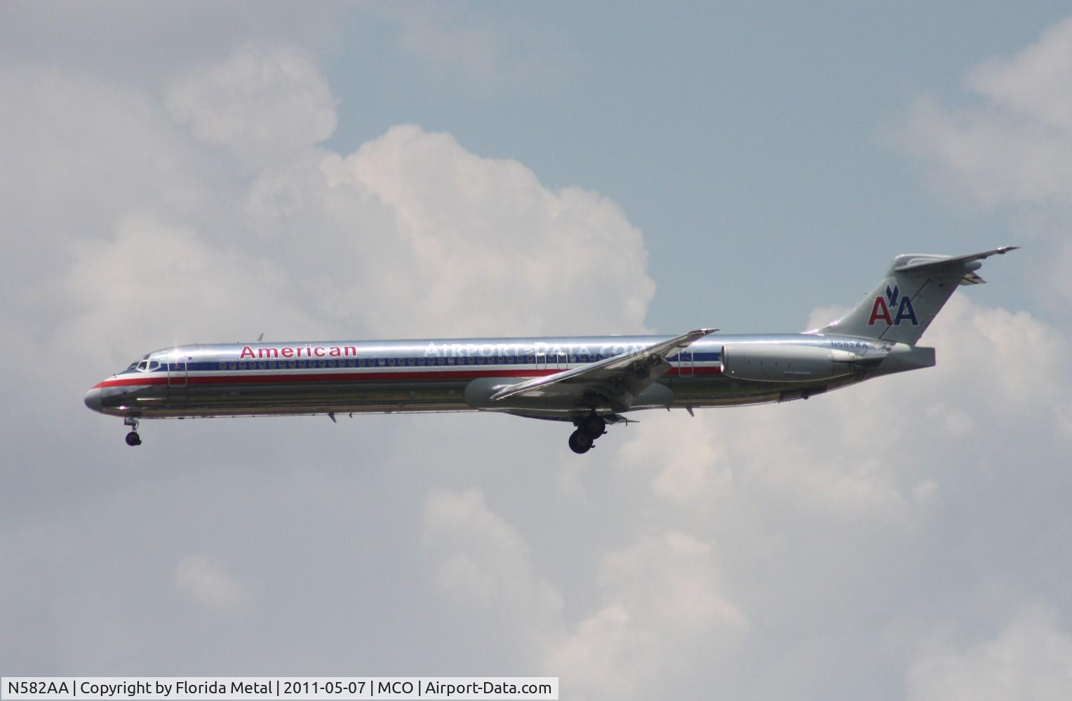 N582AA, 1991 McDonnell Douglas MD-82 (DC-9-82) C/N 53159, American MD-82