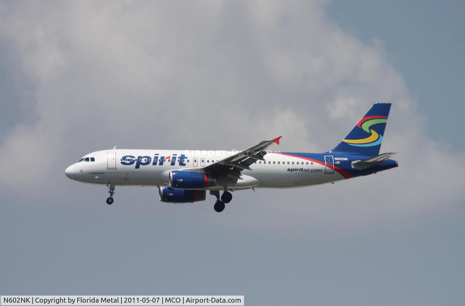 N602NK, 2010 Airbus A320-232 C/N 4264, Spirit A320