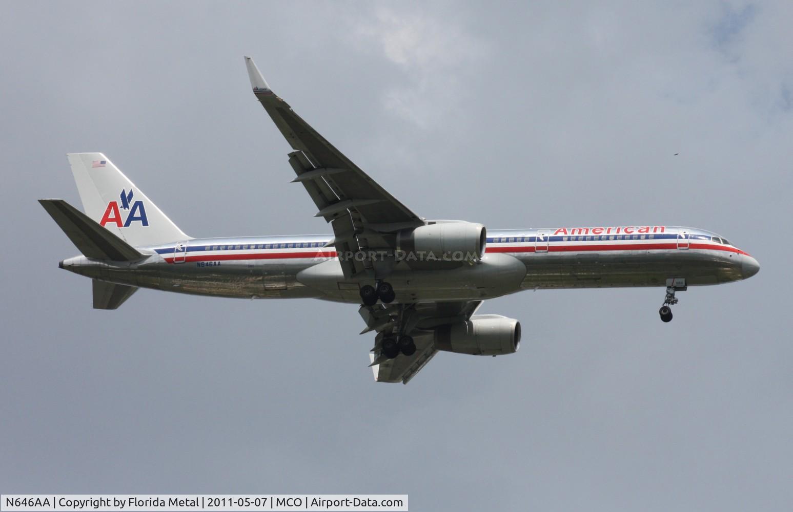 N646AA, 1991 Boeing 757-223 C/N 24604, American 757