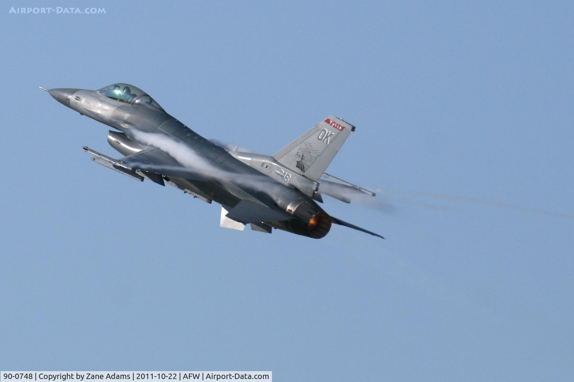 90-0748, General Dynamics F-16CG Night Falcon C/N 1C-356, At the 2011 Alliance Airshow - Fort Worth, TX
