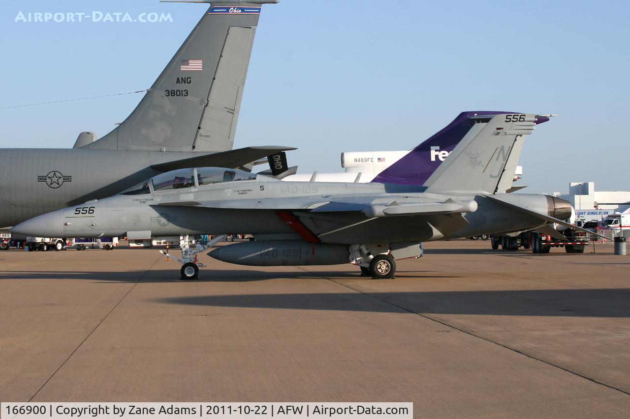 166900, Boeing EA-18G Growler C/N G-12, At the 2011 Alliance Airshow - Fort Worth, TX