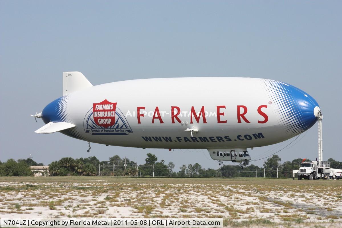 N704LZ, 2008 Zeppelin LZ N07-100 C/N 004, Farmers Zeppelin