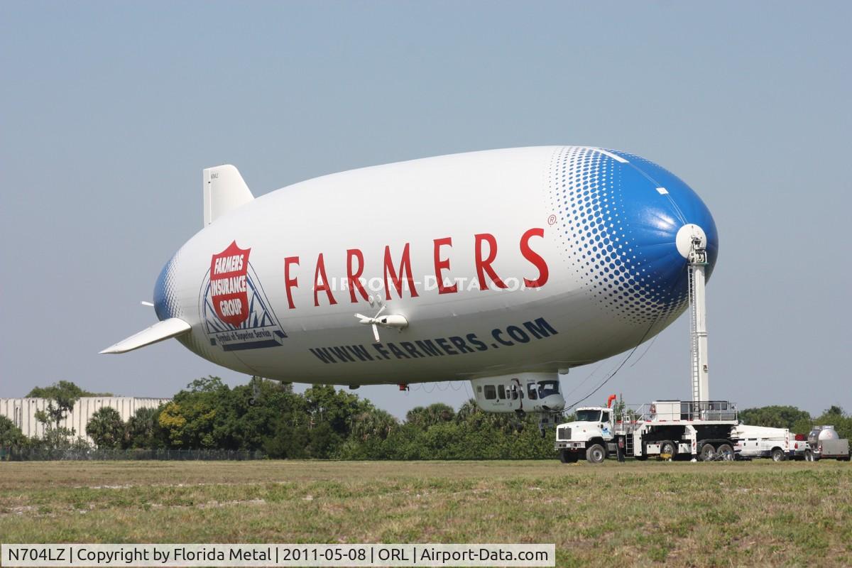 N704LZ, 2008 Zeppelin LZ N07-100 C/N 004, Farmers Zeppelin