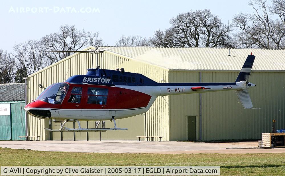 G-AVII, 1967 Agusta AB-206B JetRanger II C/N 8011, Canx to Australia 12.1.2010, became VH-OKS