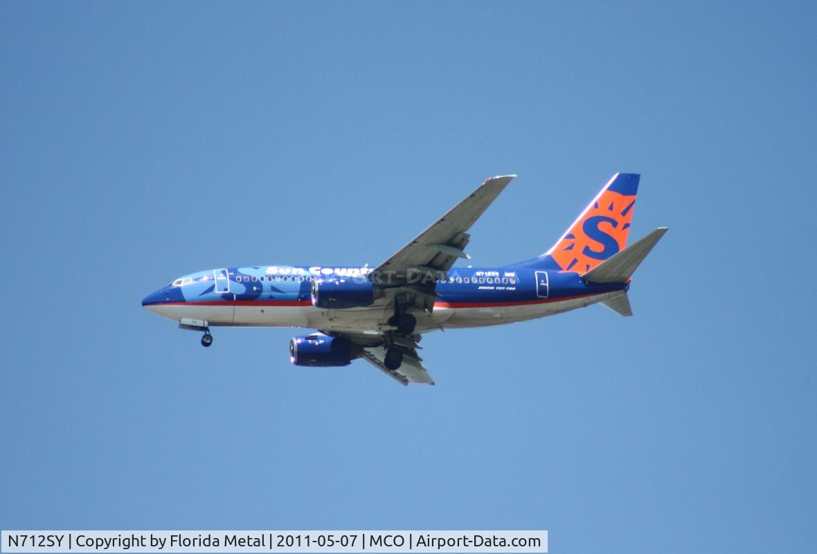 N712SY, 1998 Boeing 737-7Q8 C/N 28219, Sun Country 737